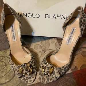 Leopard Manolo Blahnik